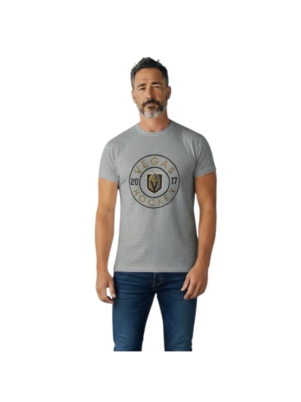 Hanes Men’s XL Las Vegas Golden Knights Grey Gray T-Shirt